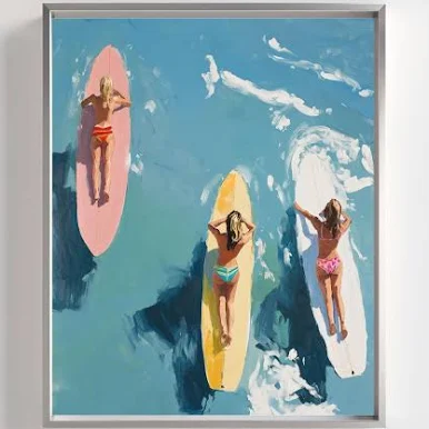 16 Surfing Poster