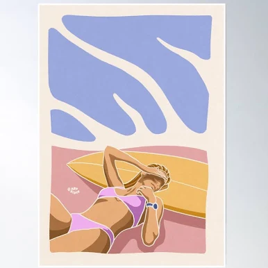 20 Surfing Poster